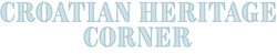 Croatian Heritage Corner logo