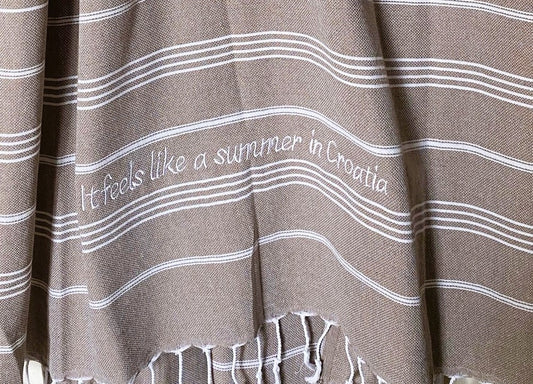 Croatian Beach Towel