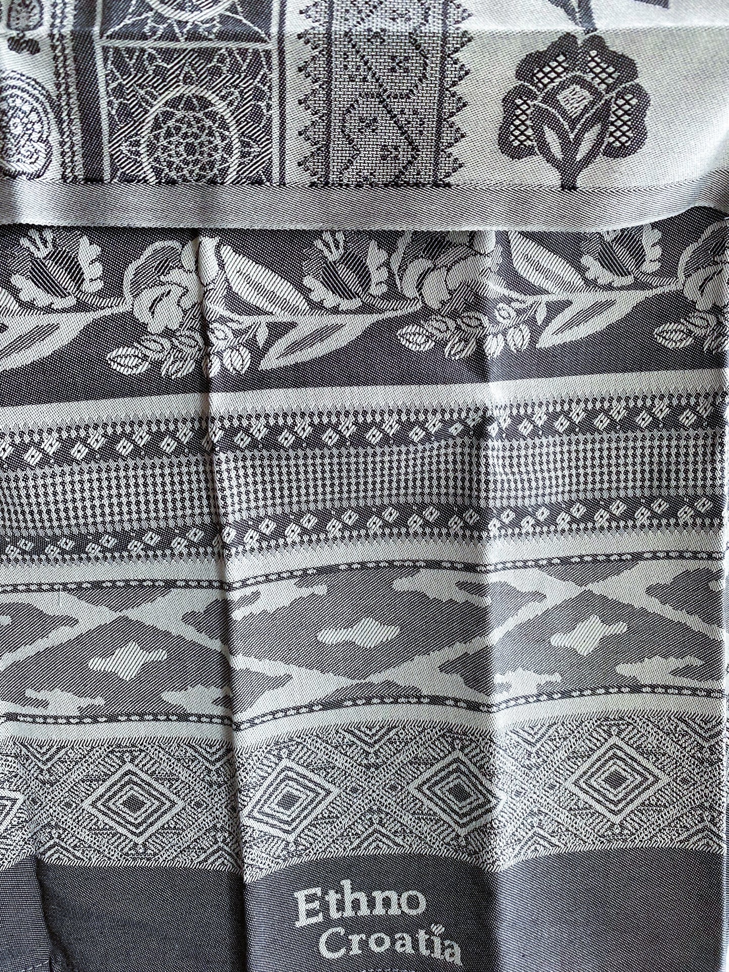 Dark Grey Kitchen Towel