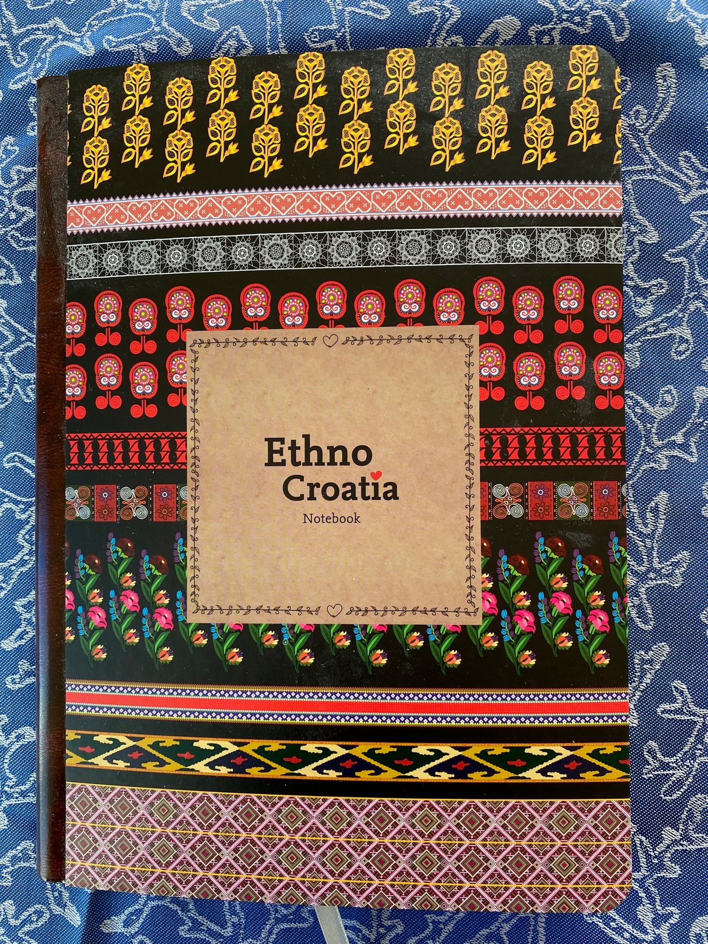 Ethno Croatia Blank Notebook