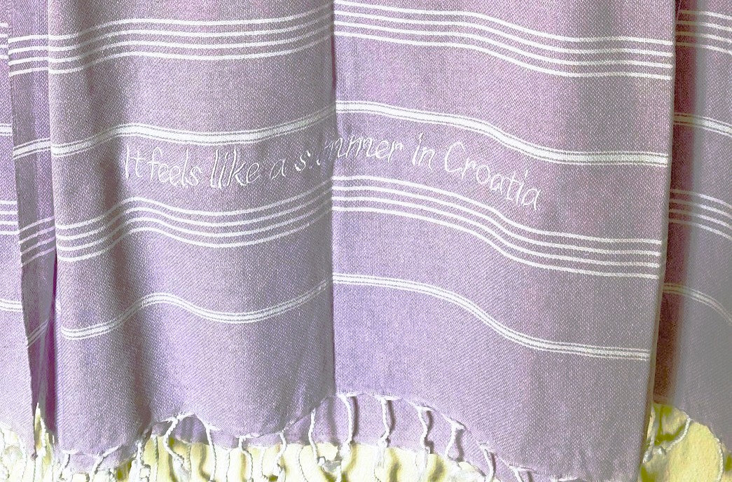 Croatian Beach Towel