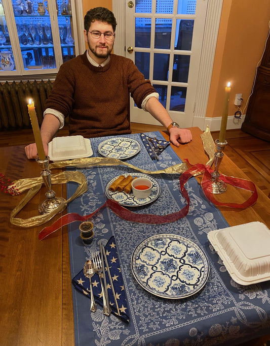 Adriatic Blue Table Runner