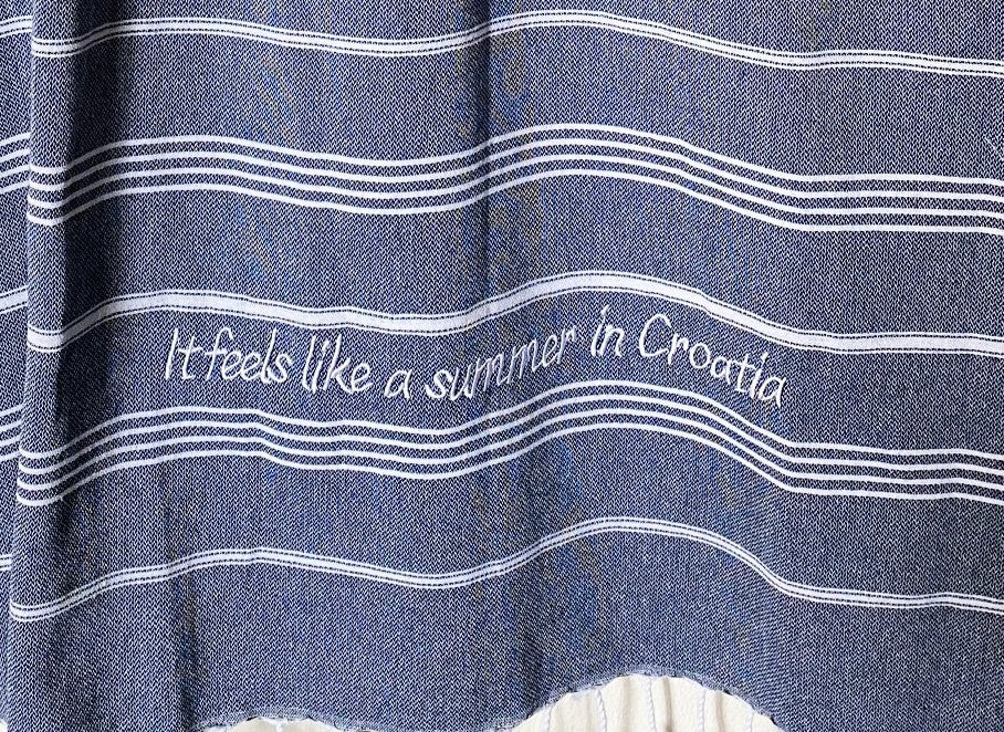 Croatian Beach Towel