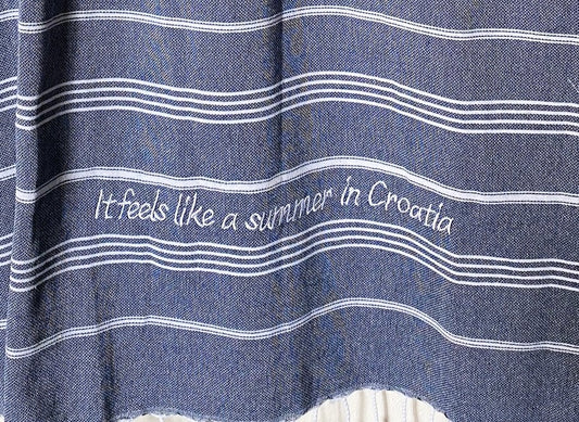 Croatian Beach Towel