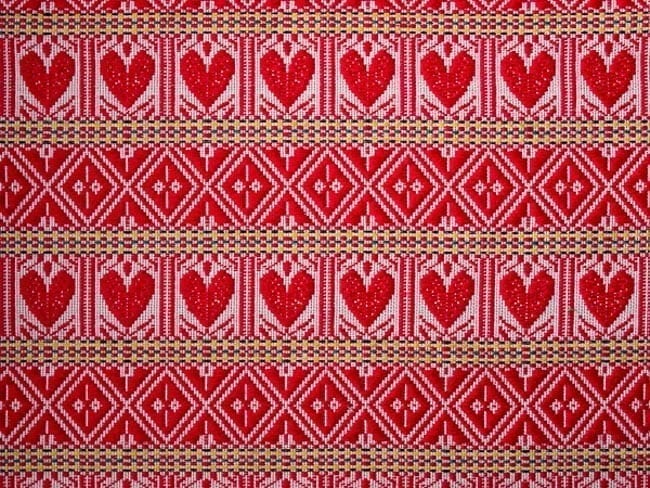 Croatian Red Tablecloth