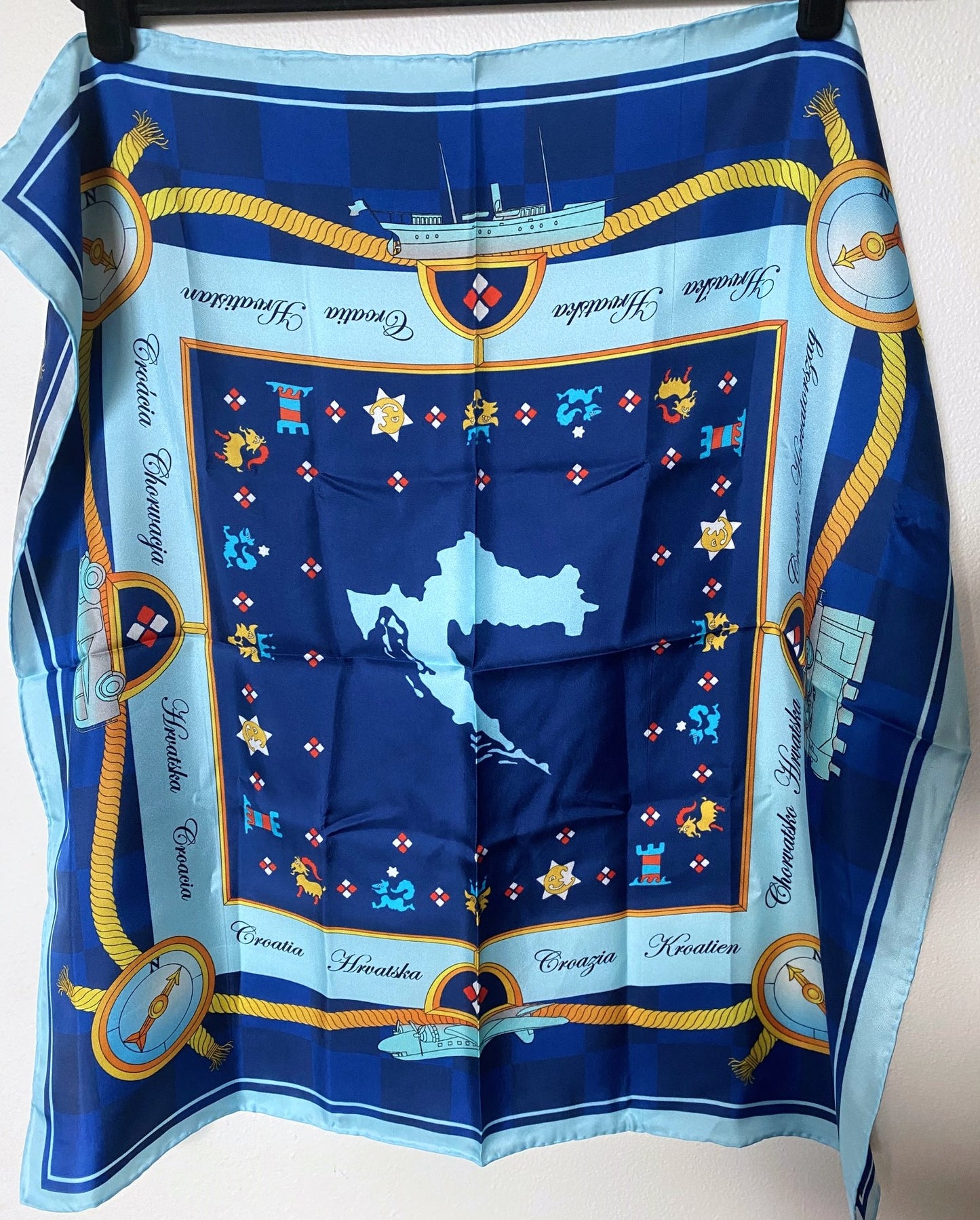 SILK SCARF - Vintage Travel