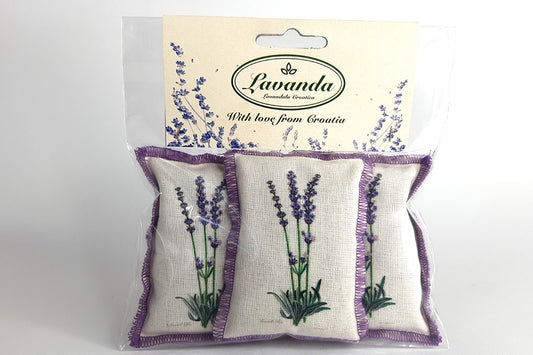 A Pack of 3 Lavender Bags