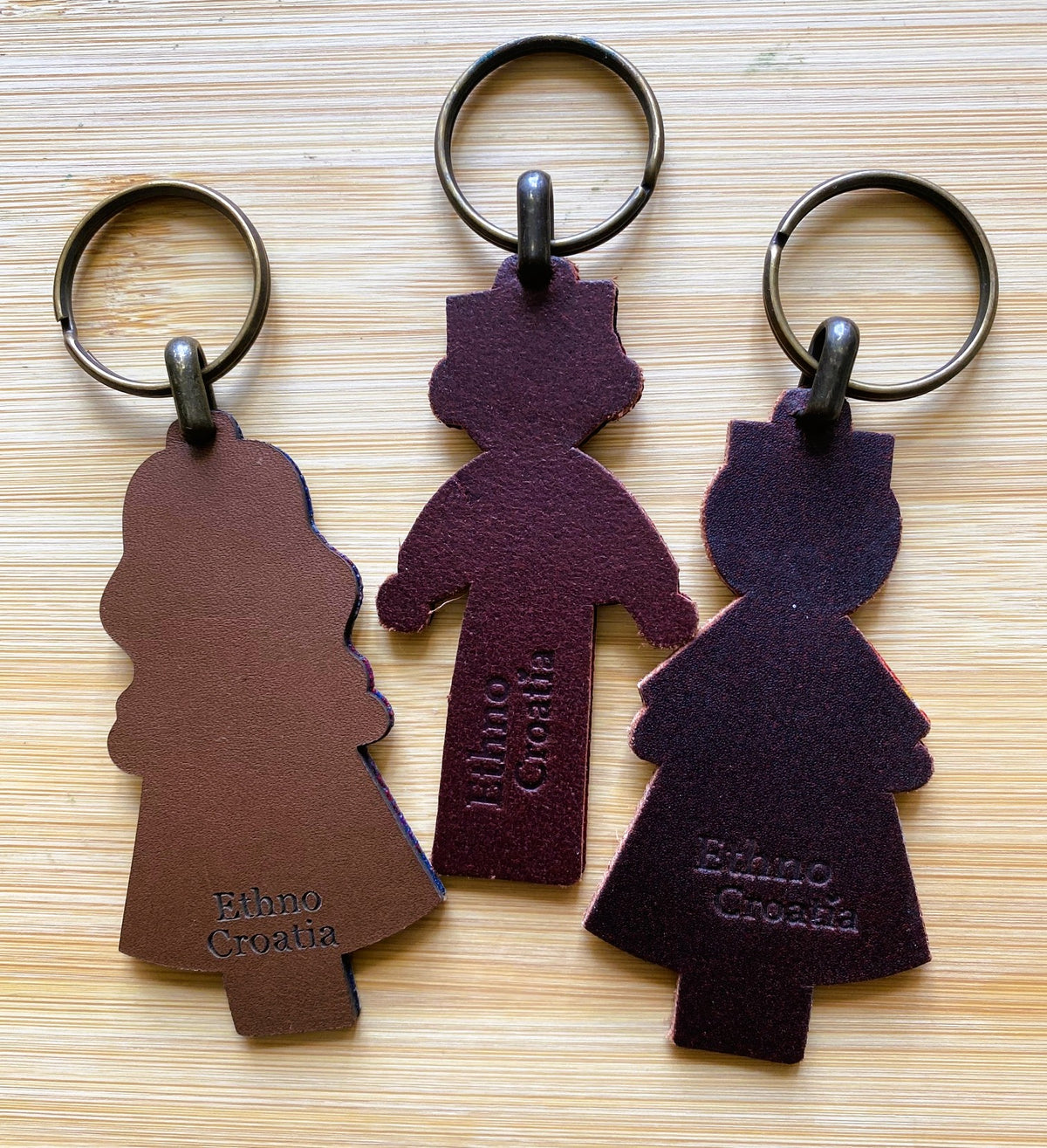 Keychain with Folk Dancers