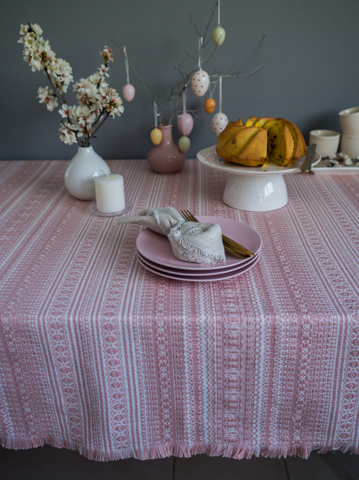Spring Rose Tablecloth
