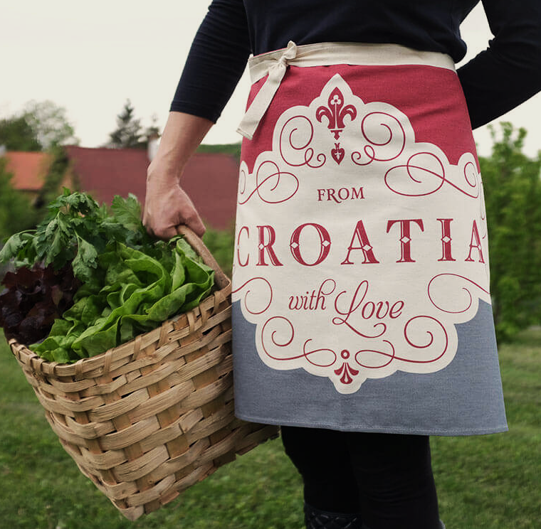 ‘From Croatia with Love’ Apron